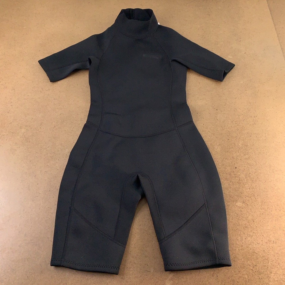 Mountain Warehouse Women's Size 4-6 Black Shorty Wetsuit NWT
